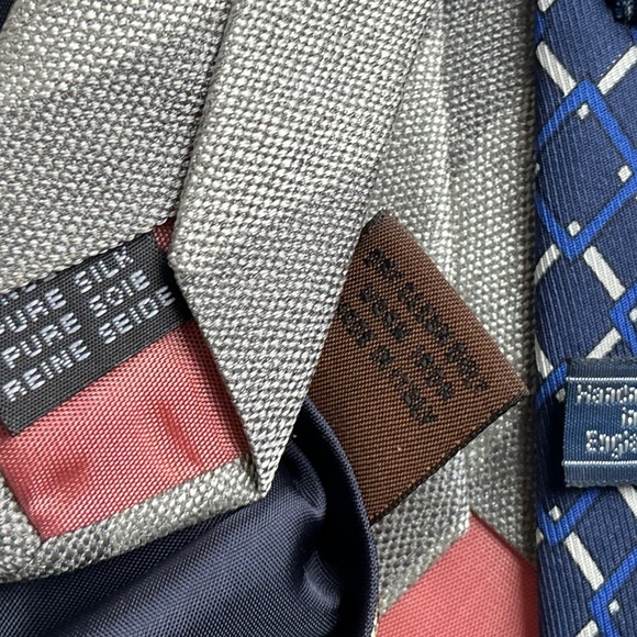 Paul Smith, Church’s, Charles Hill gorgeous English ties made in England 🏴 - Picture 5 of 7